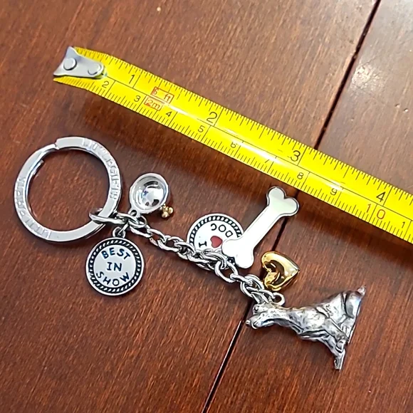 I Love My Doberman Keychain with Charms - NEW - Picture 9 of 11